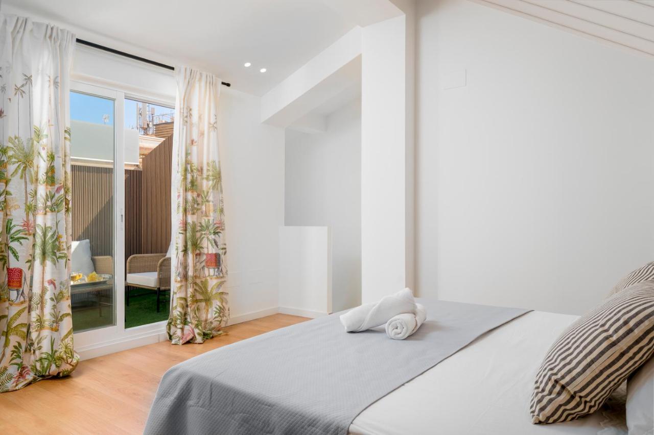 מאלגה Atico Plaza Del Teatro 3 Habitaciones מראה חיצוני תמונה